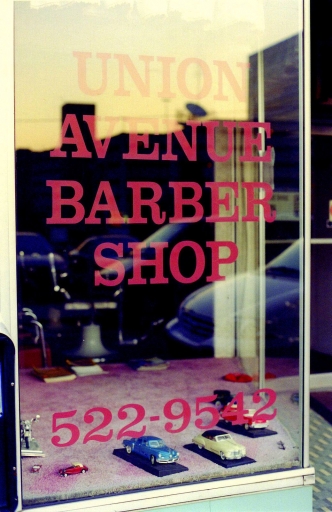 Barber Shop Union Shop Sign